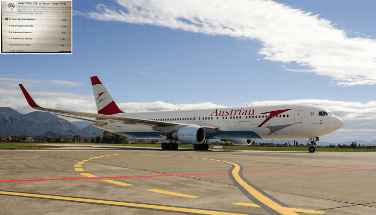 Austrian Airline plane